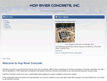 Tablet Screenshot of hopriver.com